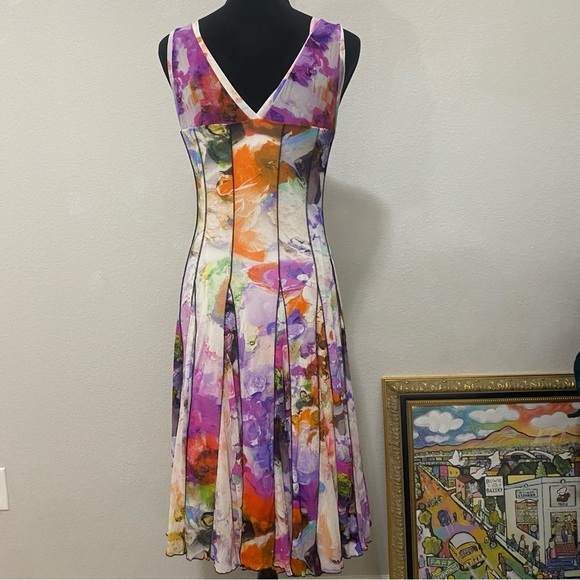 Elana Kattan Beautiful Multicolor Dress - Picture 5 of 10